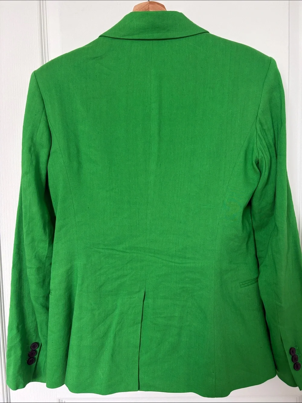 Frame Denim Bright Green Tailored Blazer size 4 - Picture 6 of 7
